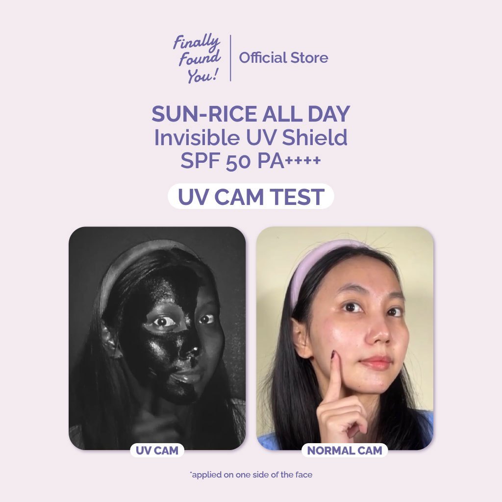 SALE[Manohara's Pick] Finally Found You SUN-RICE ALL DAY Invisible UV Shield SPF 50 PA++++ 50ml Suns