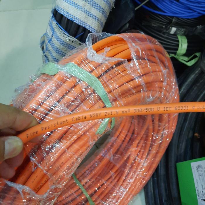 Kabel FRC 2x1.5 mm Kabel Metal / Fire Resistant Cable 2x1.5mm Kabel me