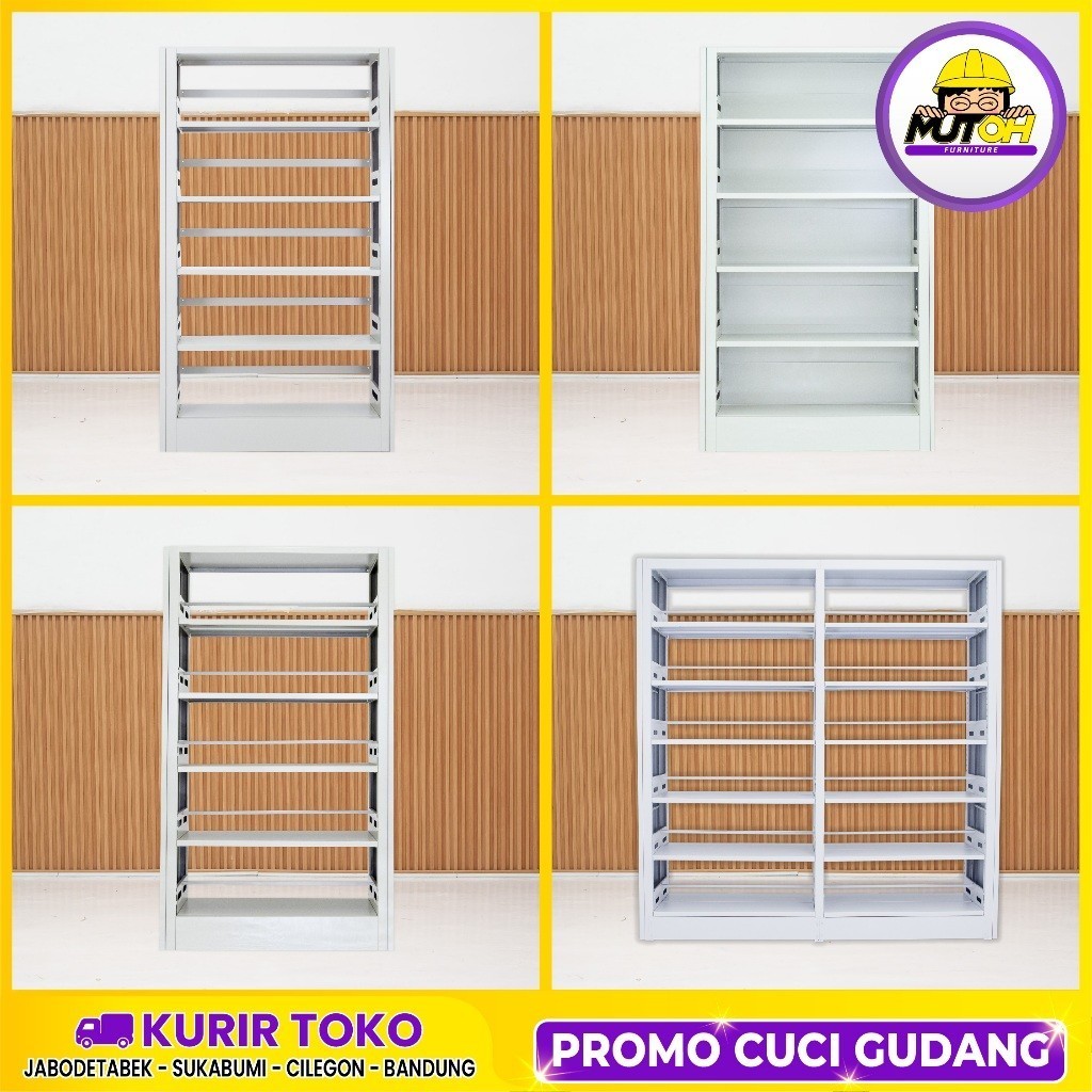 MUTOH SERIES | Rak buku perpustakaan lemari besi perpustakaan