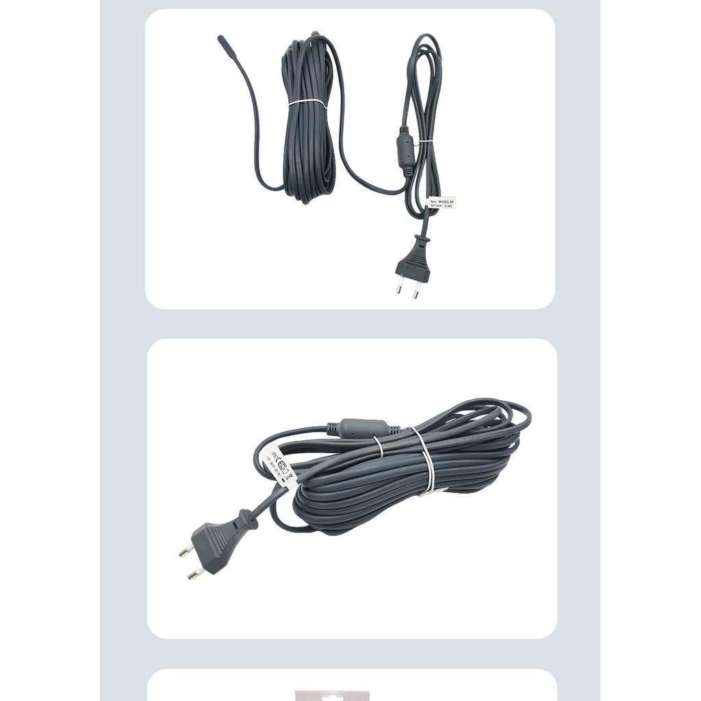EU/US/UK/AU Plug 110V~220V Silicone Rubber Reptiles & Amphibians Heating Cable Vivarium Bottom Pet R