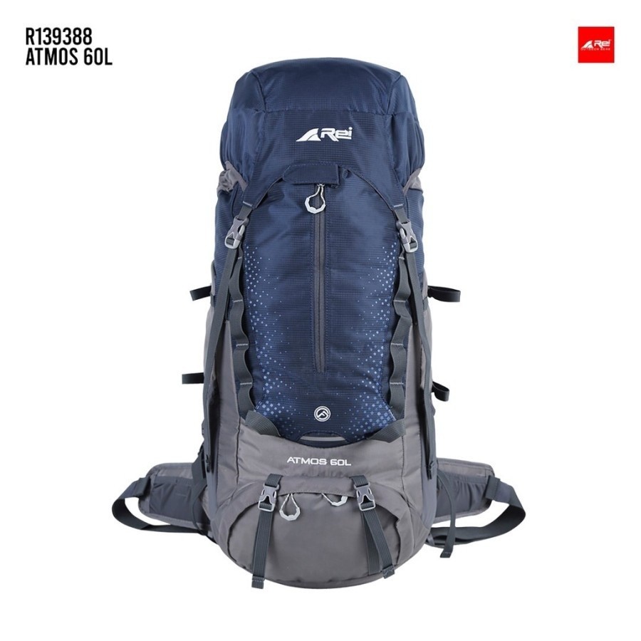 Tas Gunung Arei Atmos 60L -  Free Raincover Original Arei Outdoorgear