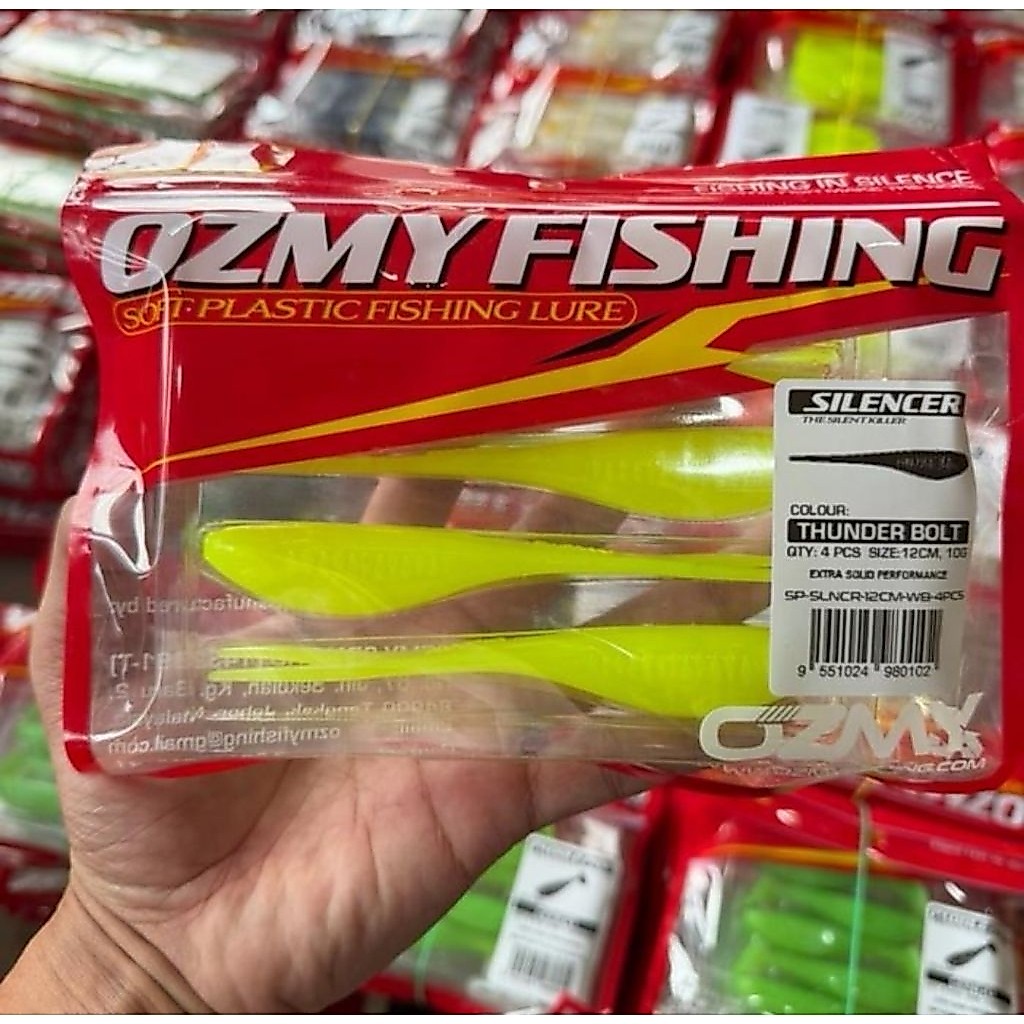 Umpan atau Lure Casting Softlure Ozmy Original Model Silencer 12 cm