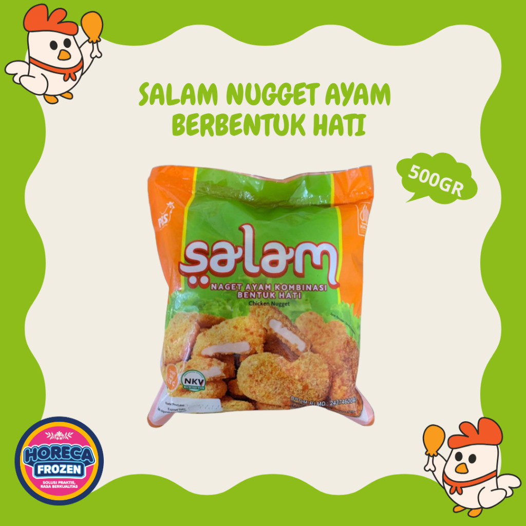 SALAM NUGGET AYAM LOVE 500GR