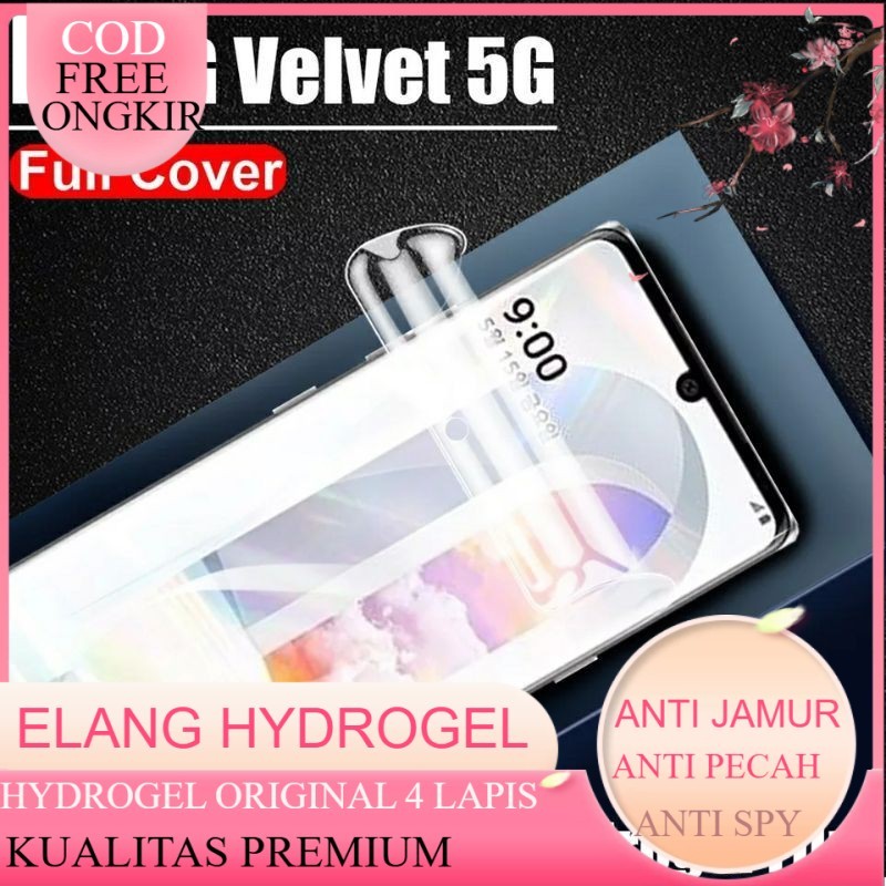 Hydrogel LG Velvet Screen Protector Premium Full Cover