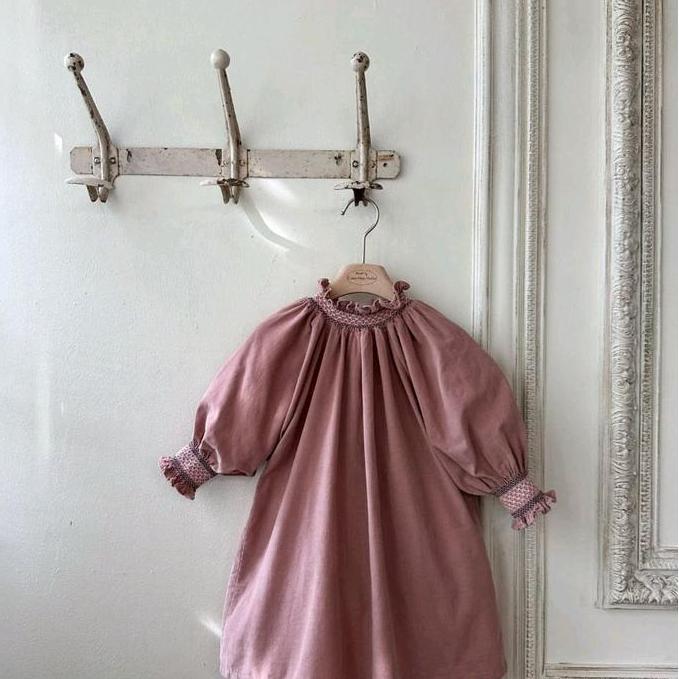 Jessyca-Dress anak perempuan Import Dress smocked anak Premium Dress babydoll anak Premium KSS