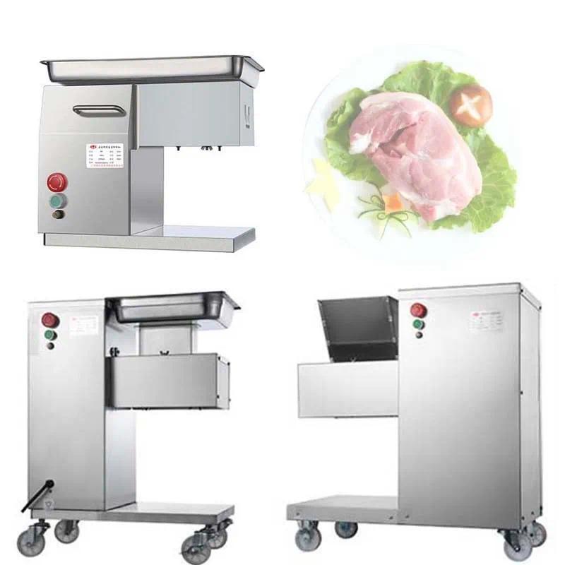 Stainless Steel Meat Slicer Commercial Electric Automatic Fresh Meat Slicer Meat Slicer Shredded Mea