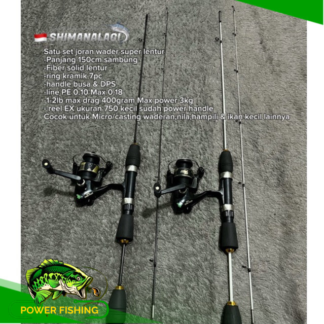 Joran WHITE THOR joran Micro casting joran wader lentur