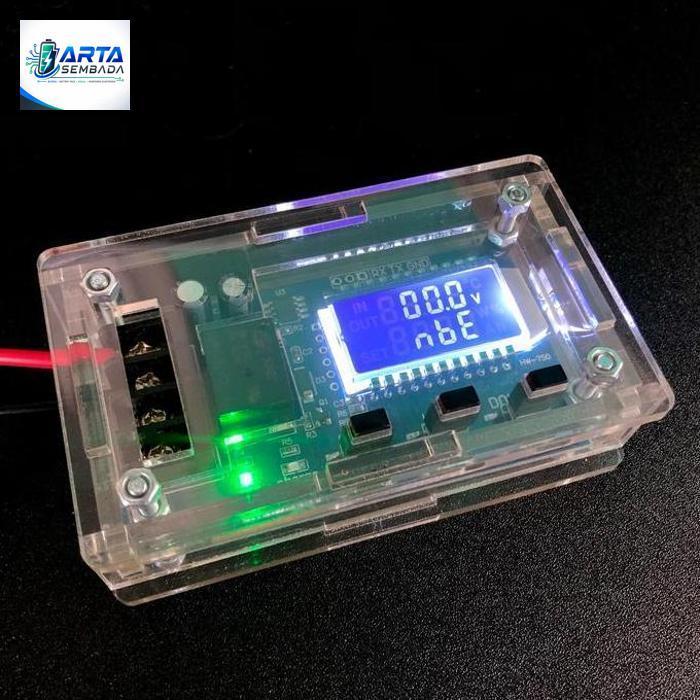Modul Charger Aki Digital LCD Display Otomatis Cut Off 10A
