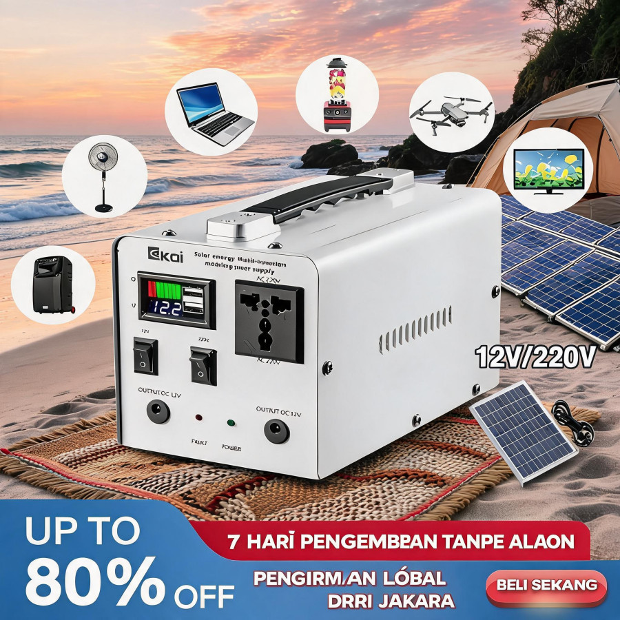 Solar Panel Pembangkit Listrik Tenaga Surya
