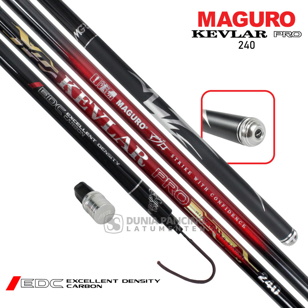Joran Tegek MAGURO KEVLAR PRO |240 270 300 360 |  2025 | Carbon 30T | Kaku DUNIA PANCING LTM