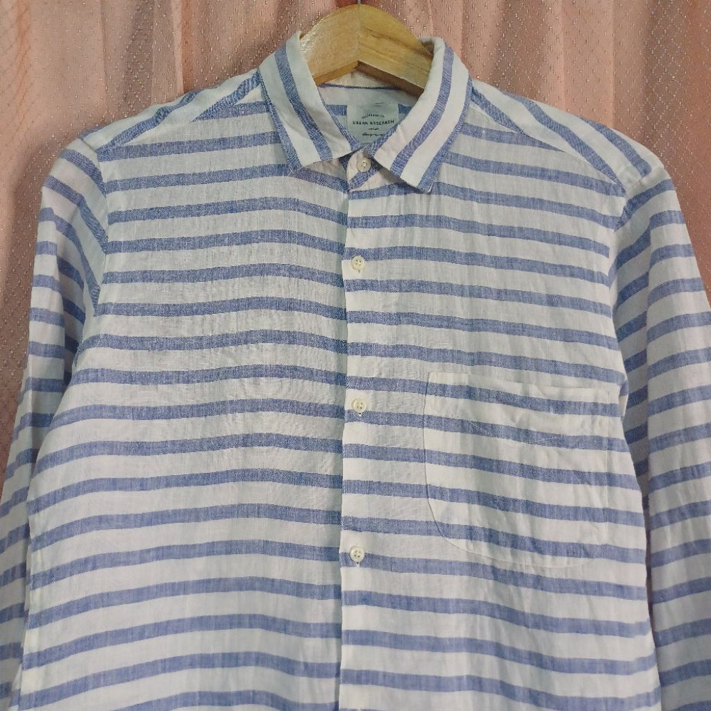 Kemeja Linen Pria "URBAN RESEARCH" Preloved