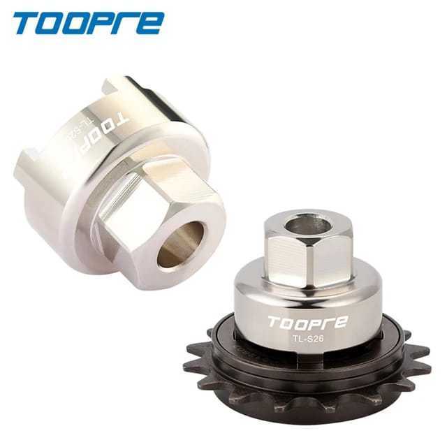Foto Toopre Tool Alat Kunci Buka Freewheel Gear Single speed Sepeda BMX Fixie Federal