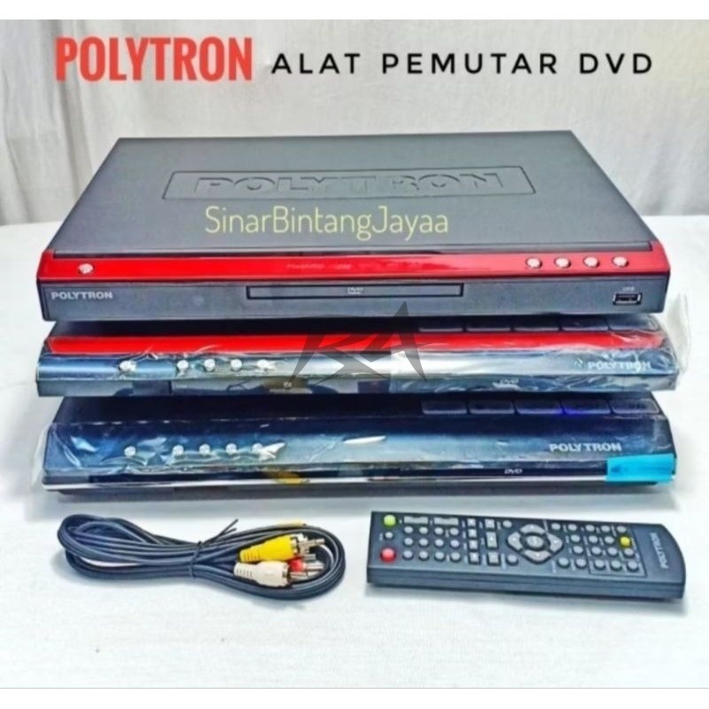 III KARAOKE DVD PLAYER BERMEREK BRANDED TERKENAL BLURAY POLYTRON BLUE RAY KUAT AWET BANDEL VIDEO VCD