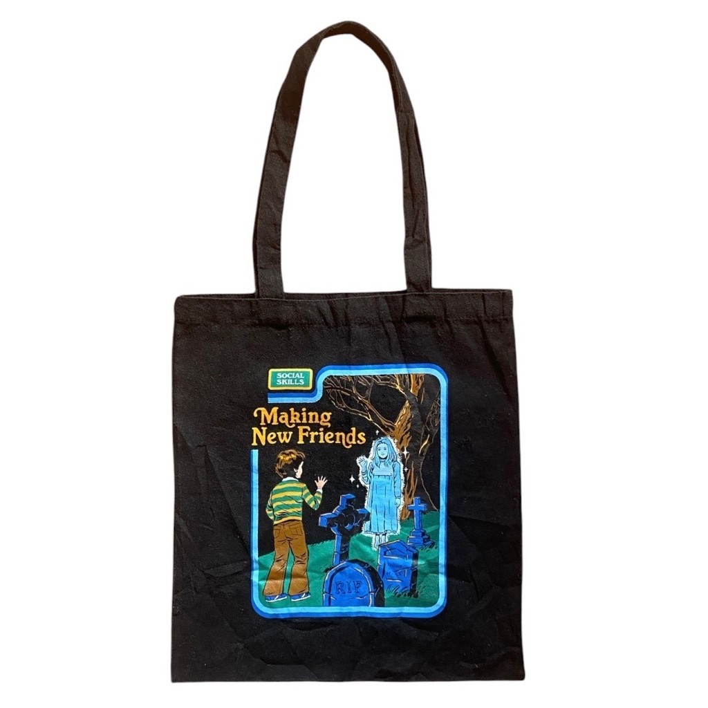 Steven Rhodes ‘Makin new friends’ Tote Bag