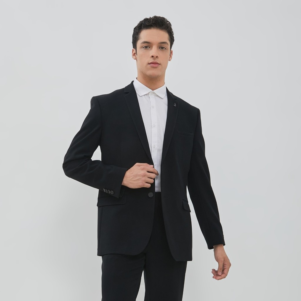 JOBB Tourmaline-T2 Jas Pria Regular Fit Hitam
