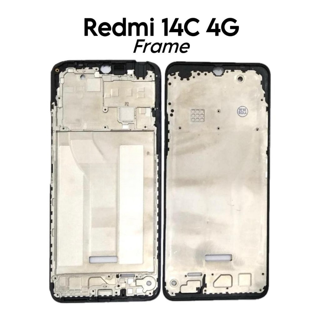 ISP.TOOLS Frame Tulang Tengah Redmi 14C 4G / 14C - Bezel Bezzel Bejel Dudukan Mesin