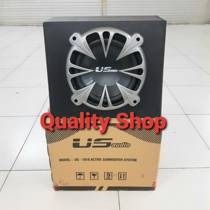Subwoofer Active Mobil/ Basstube 10 Inch USAUDIO