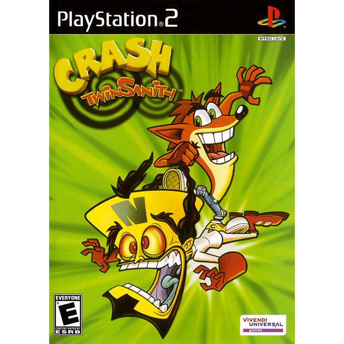 DVD Game PS2 - Crash Twinsanity