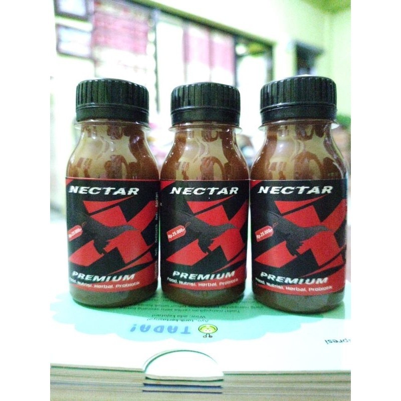 NECTAR X PREMIUM NECTAR TERBAIK NECTAR BURUNG MAKANAN BURUNG SEHAT
