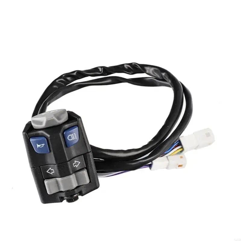 Integrated Motorcycle Lighting Control Switches HighLow Beam Turn Signals Horn for EC250 EC300 EC250