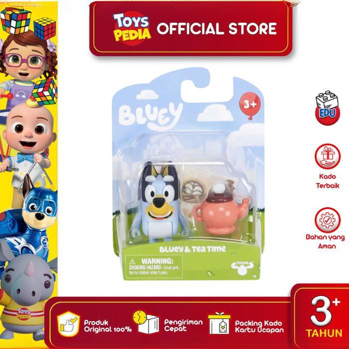 Mainan Figure Bluey Story Starter S9 Toy - Bluey & TeaTime