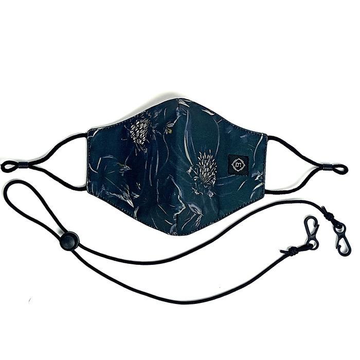 MASKER MURAH >> Orquidea Headloop - DMI MASK | Masker Headloop Motif Wanita - Masker + Strap