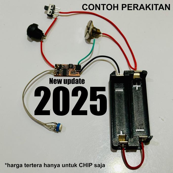 PWM Chip V3.1 = (PWM Chip + Mosfet) dalam satu PCB + Trimmer dgn kabel