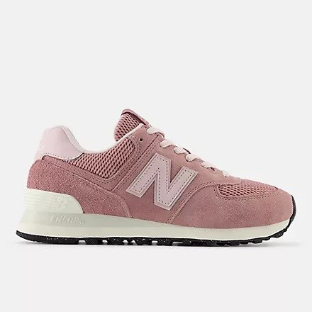 Sepatu Sneakers Wanita New Balance 574 ALPHA PINK with NB WHITE Original W57424E
