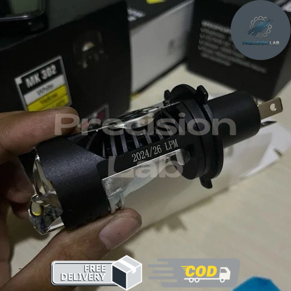 LED VINYX GS-H4 Projie H4 Mini Projector ze5 Lensa Motor Mobil Headlight Headlamp - P.Lab