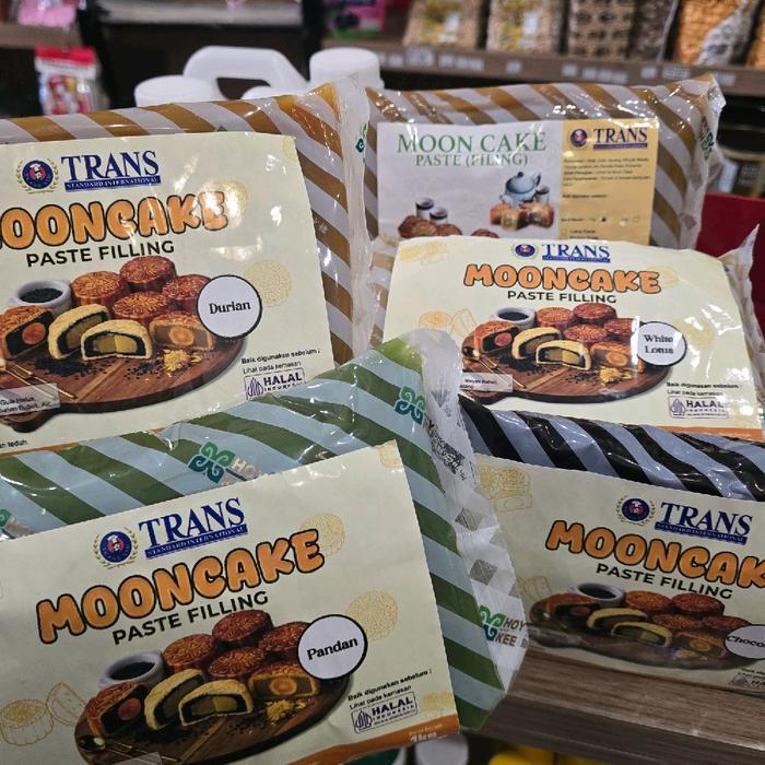 Isian Mooncake / Trans Mooncake Filling / Isian Moon Cake / Filling - Greentea