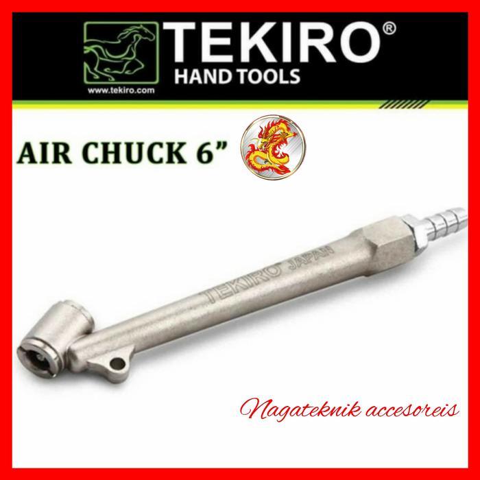 Alat Pengisi Angin Ban 6 inchi / Tyre Tire Chuck / Air Chuck 6" TEKIRO