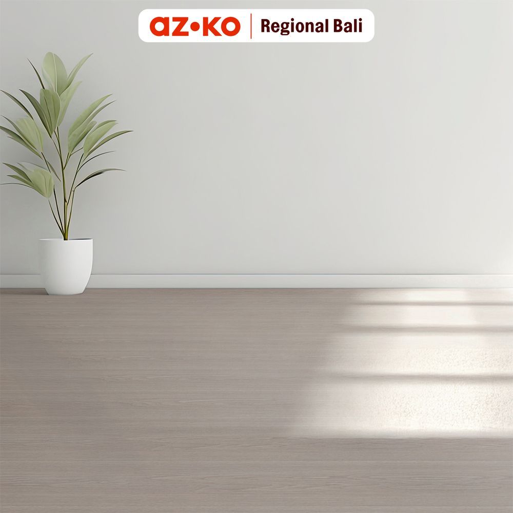 AZKO Vertigo Lantai Parket Kayu 1261x192 cm VER862 - Ivory Oak Flooring Panel Pelapis Lantai Panel D