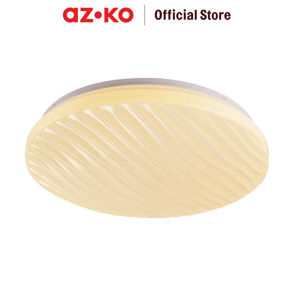 AZKO Eglare Wavy Lampu Langit-Langit LED 36 Watt - Putih Plafon Light Lampu Plafon Ceiling Light Dow