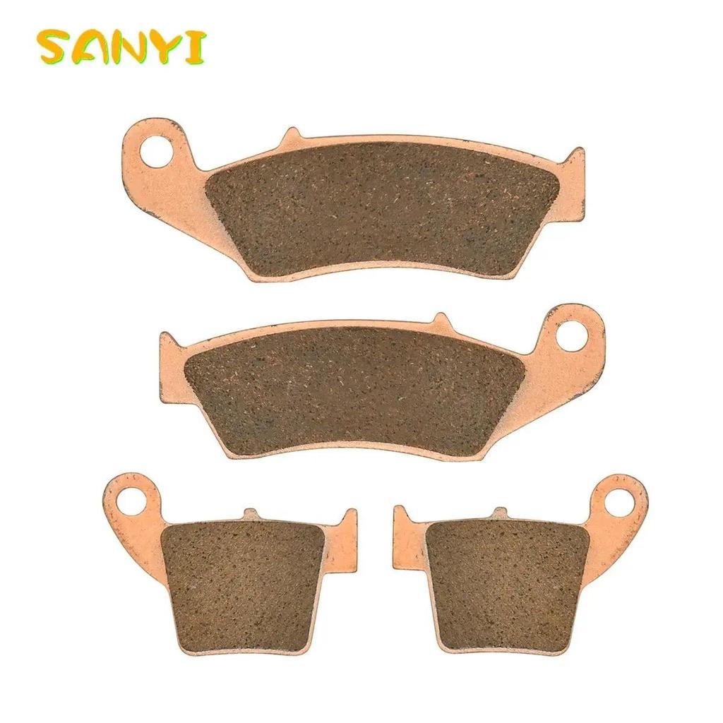 Motorcycle Front & Rear Brake Pads For Honda CRF250R CRF250 X CRF450R CRF450 X 2002-2015 CRF 250 450