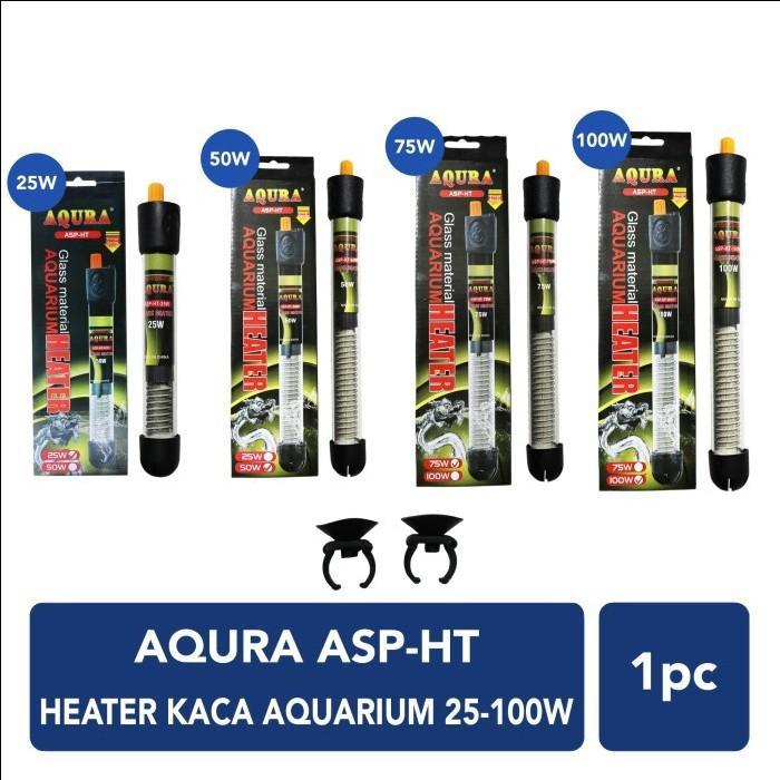 heater kaca heater aquarium AQURA ASP HT 25 WATT AQURA ASP HT 50 WATT AQURA ASP HT 75 WATT AQURA ASP