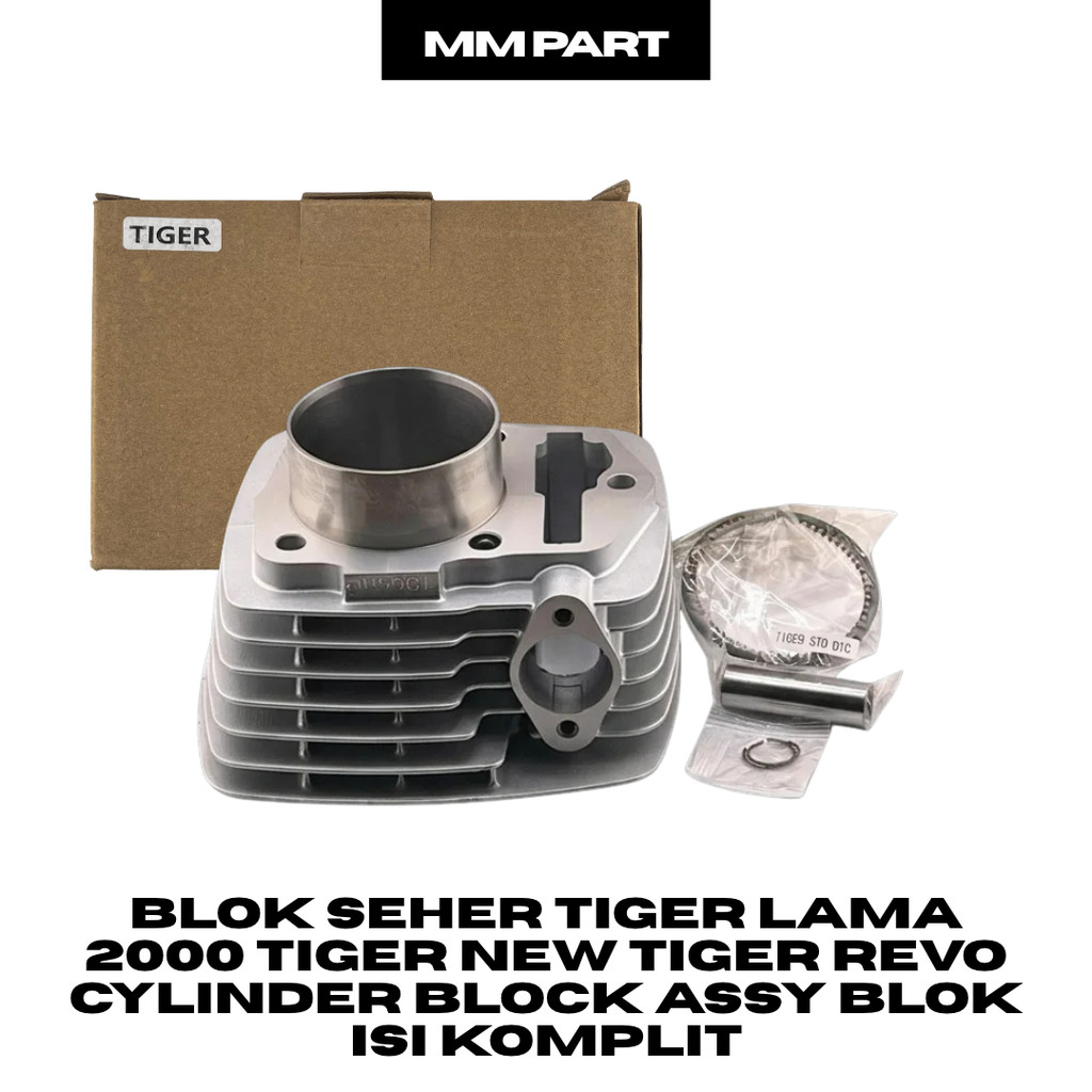 SILINDER BLOK ASSY TIGER - BLOK SEHER TIGER LAMA 2000 TIGER NEW TIGER REVO CYLINDER BLOCK ASSY BLOK 