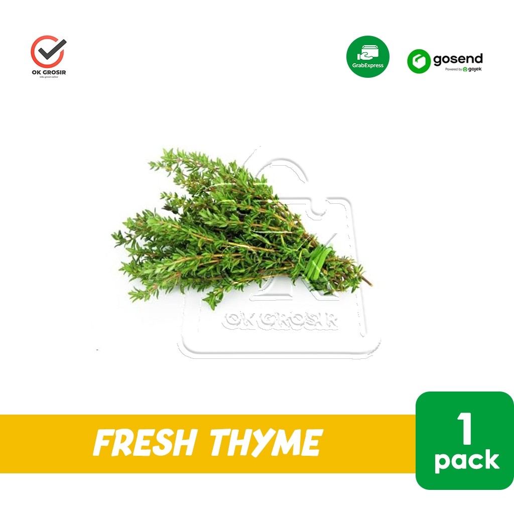 Fresh Thyme Daun Thyme Segar (KHUSUS INSTANT)