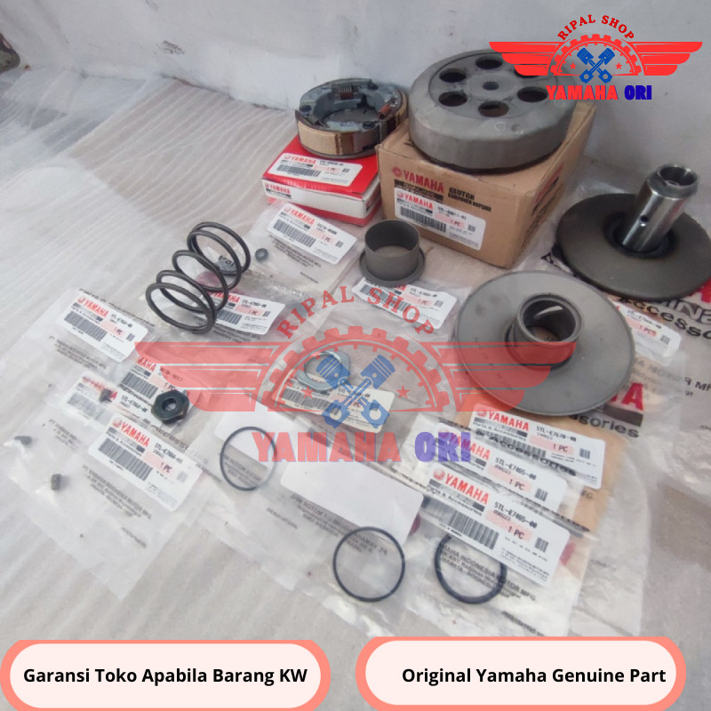 MIO PULLY SET SLEDING BELAKANG MIO SPORTY SMILE SOUL FINO KARBU ORIGINAL YAMAHA