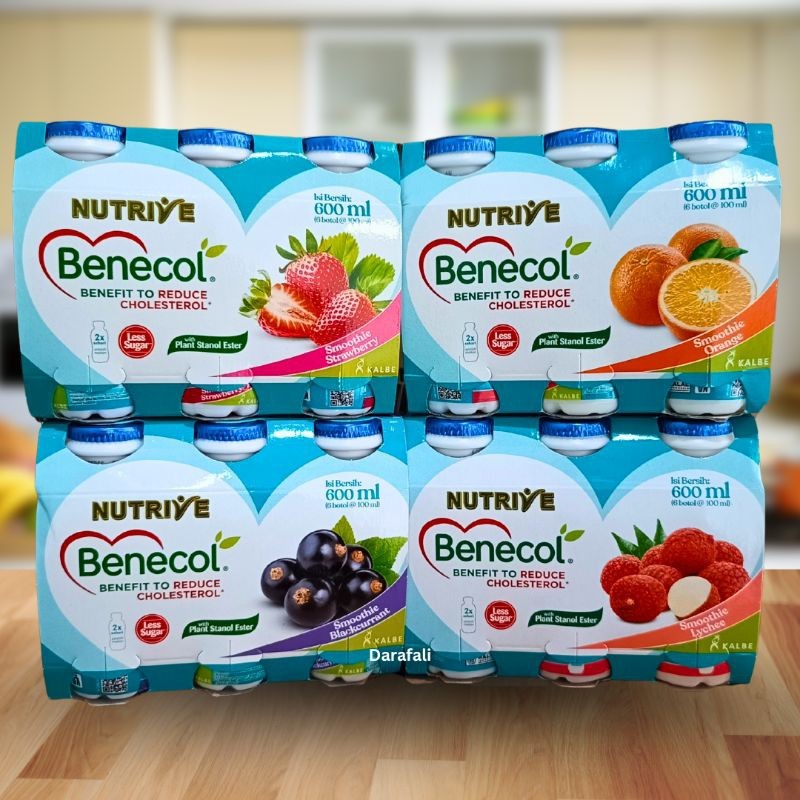 Benecol Kolesterol Isi 6 Botol Grosir Distributor