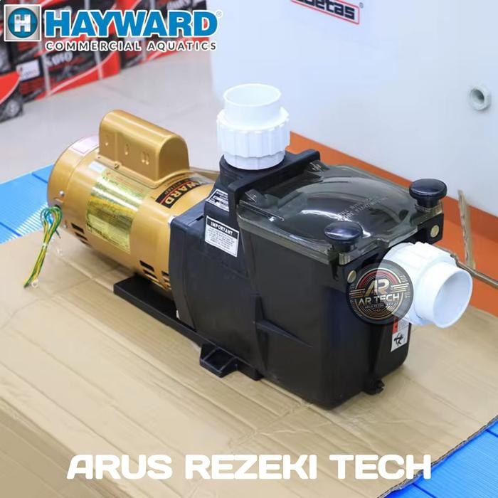 Pompa Kolam 1 HP Hayward Super Pump - Pompa Untuk Sirkulasi Kolam Renang Hayward 1HP - 1HP