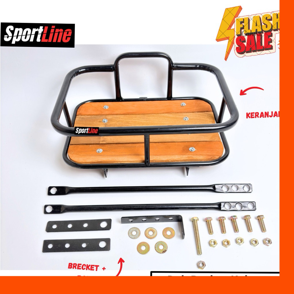 [ PROMO ] KERANJANG SEPEDA UNIVERSAL SEPEDA LIPAT SEPEDA GUNUNG FIXIE SELLI MTB FRONT RACK AKSESORIS