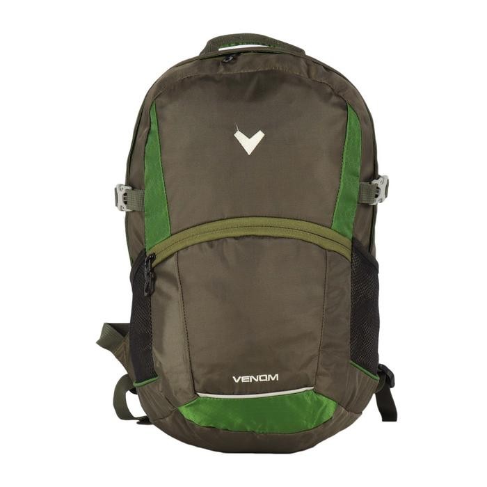 VNM Tas Ransel Pria Tas Gendong Pria Tas Laptop Tas Hp Tas Sekolah Rain Cover RUSH - Hijau