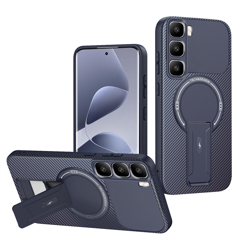 Phone Cover Tecon POP 8 Carbon Fibre Hard Lens Protect Magnetic for Tecon POP 9 10 Case Casing