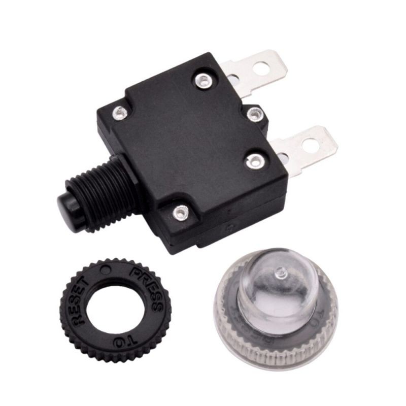 TERLARIS 4A Overload Switch Protector Circuit Overload Protector Automatic Ressetable Fuse Pompa Air