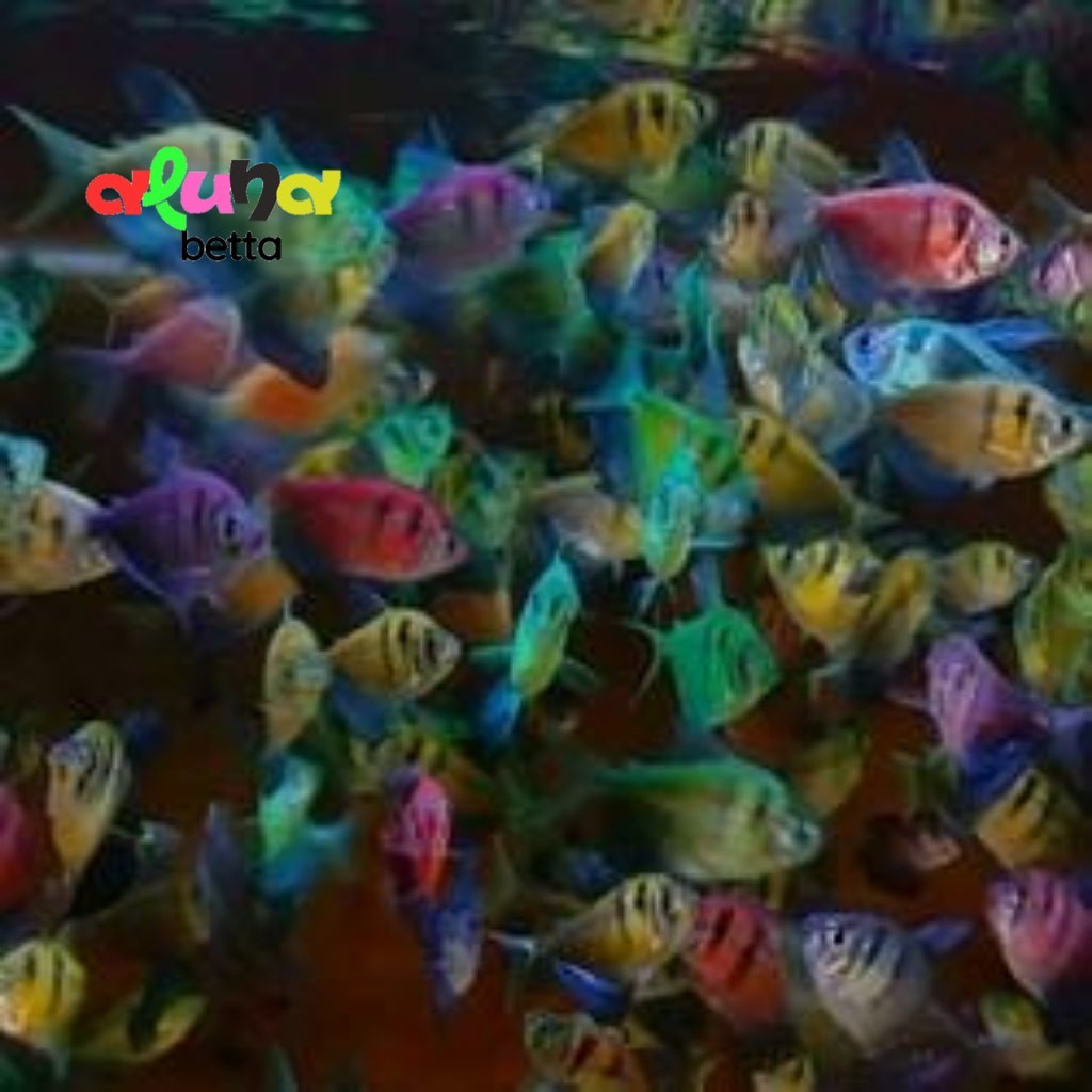 TERLARIS, ikan Glow fish taiger ( Paket ISI 20 ekor )
