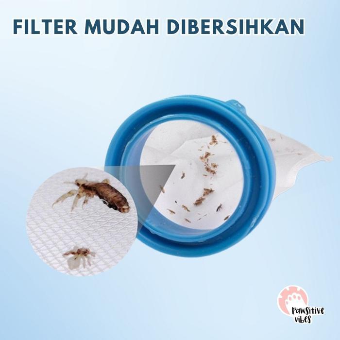 Sisir Kutu Elektrik untuk Kucing Anjing - Sisir Penghilang Kutu Anabul