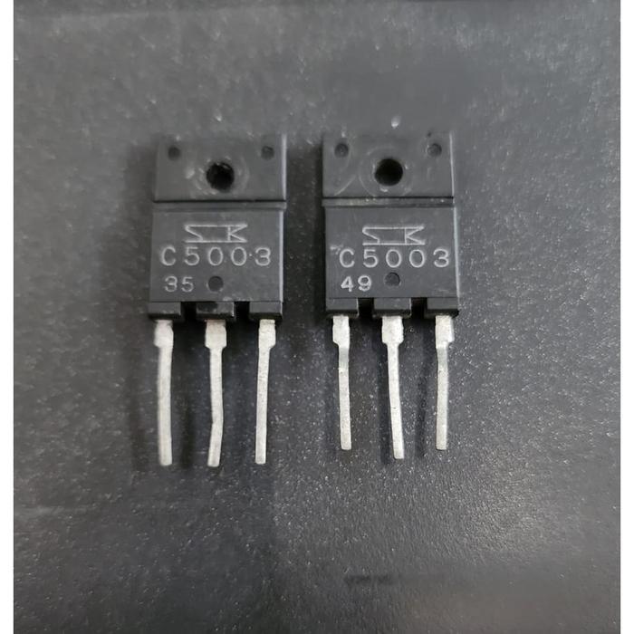 Transistor C5003 Silicon NPN 800V 80W 7A Sanken Cabutan ...ELEKTRO