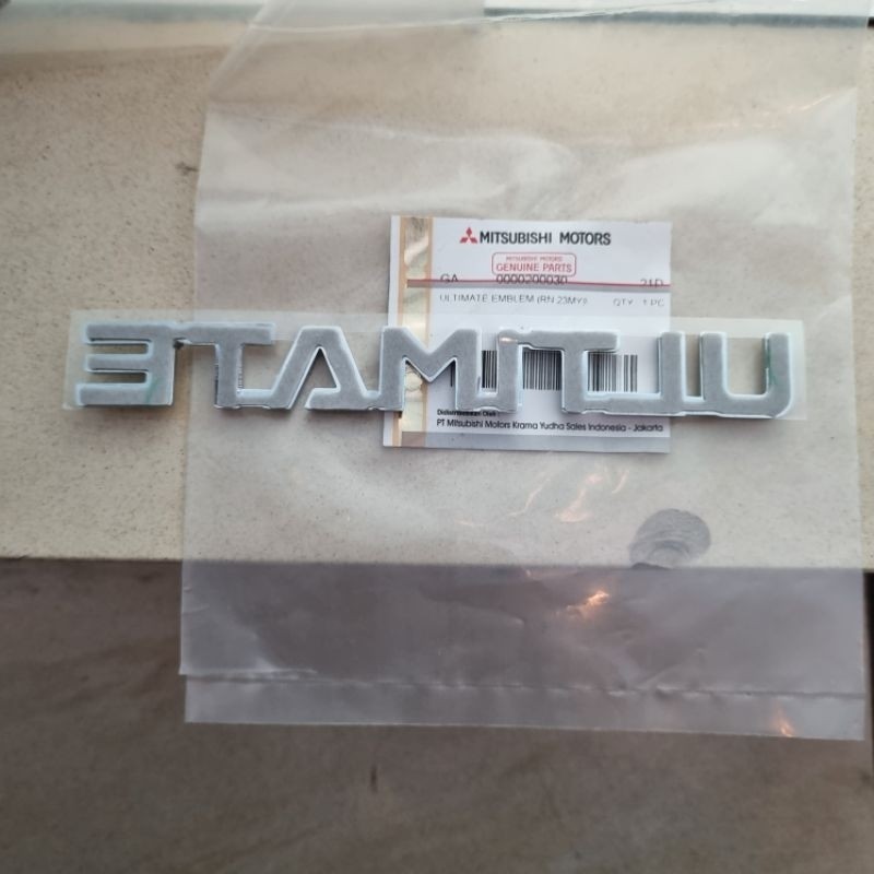 Trend Aksesoris~ BEST Emblem Ultimate Asli Mitsubishi New Xpander 2023