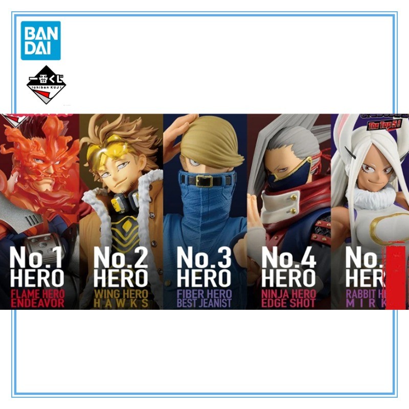 al Banpresto My Hero Academia Todoroki Enji Hawks Midoriya Izuku Bakugou Katsuki The Top 5 PVC Actio