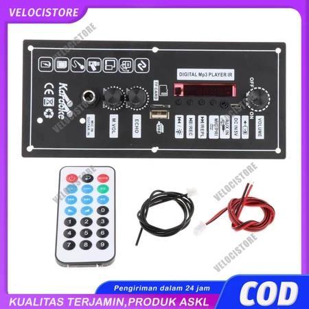 COD 3.7V 7.4V Amplifier Board Karaoke | Papan Decoder MP3 Mobil | Audio Power Amplifier USB Bluetoot